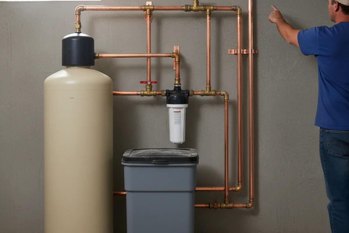 Whole-house water treatment system installed in Cuddy